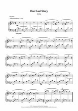 Load image into Gallery viewer, One Last Story - Piano Solo Sheet Music by Arelius