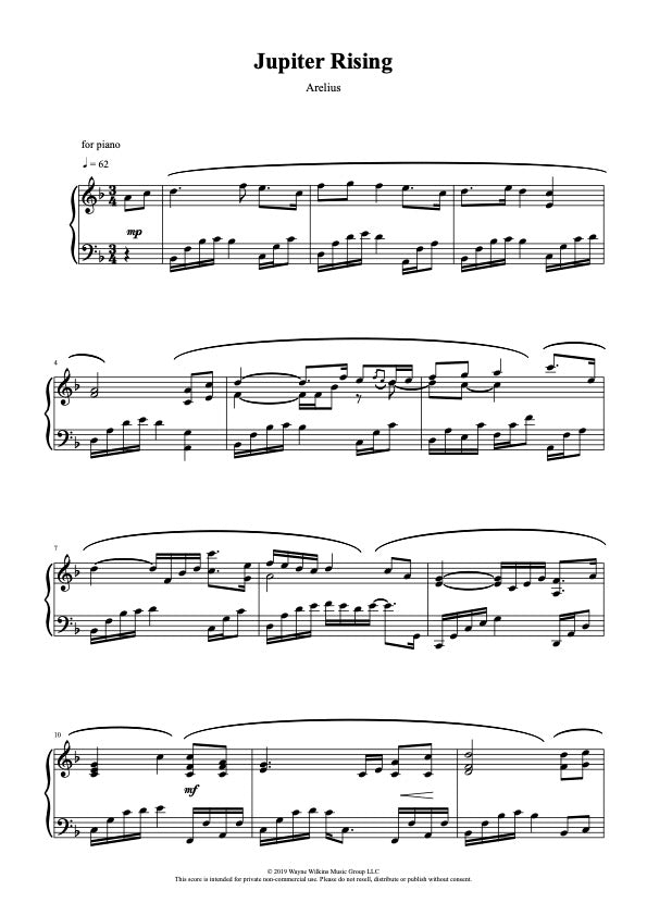 TRANSFORMATION: From Stage to Piano · Arelius