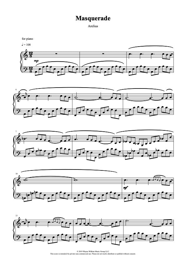 TRANSFORMATION: From Stage to Piano · Arelius