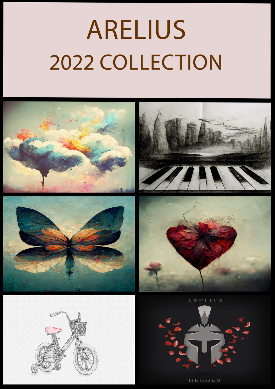 Arelius 2022 Collection - Piano solo Sheet Music released in 2022