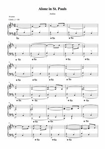 Alone in St. Pauls - Piano Solo Sheet Music by Arelius