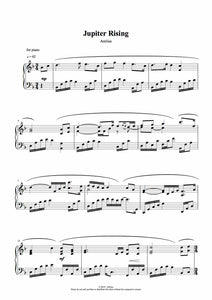 Jupiter Rising - Piano Solo Sheet Music by Arelius